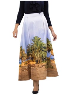 UniqueGraphy High waist Printed Skirt-Nature Skirt from UniqueGraphy  - Image 4