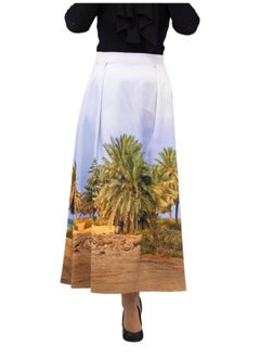 UniqueGraphy High waist Printed Skirt-Nature Skirt from UniqueGraphy  - Image 2