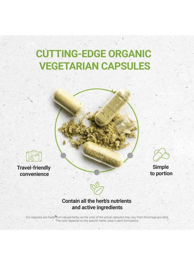 Secrets of the Tribe Secrets of the Tribe Hops USDA Organic 120 Capsules | High-Potency Herbal Organic Capsules | Made with Organic Vegetarian Capsules and Organic Hops (Humulus lupulus) Dried Flower (120 Capsules) - Image 2