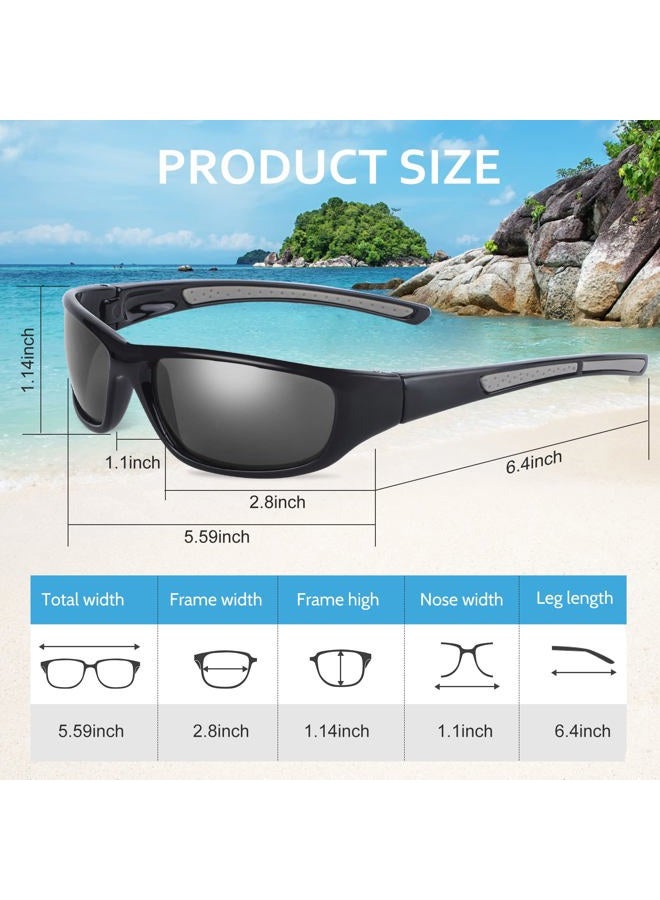 Duduma Sports Polarized Sunglasses for Men Women Baseball Cycling Golf Fishing Sun Glasses UV Blocking Tr8116 - Image 5