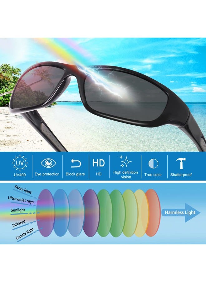 Duduma Sports Polarized Sunglasses for Men Women Baseball Cycling Golf Fishing Sun Glasses UV Blocking Tr8116 - Image 4