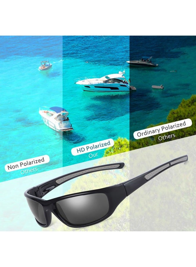 Duduma Sports Polarized Sunglasses for Men Women Baseball Cycling Golf Fishing Sun Glasses UV Blocking Tr8116 - Image 2