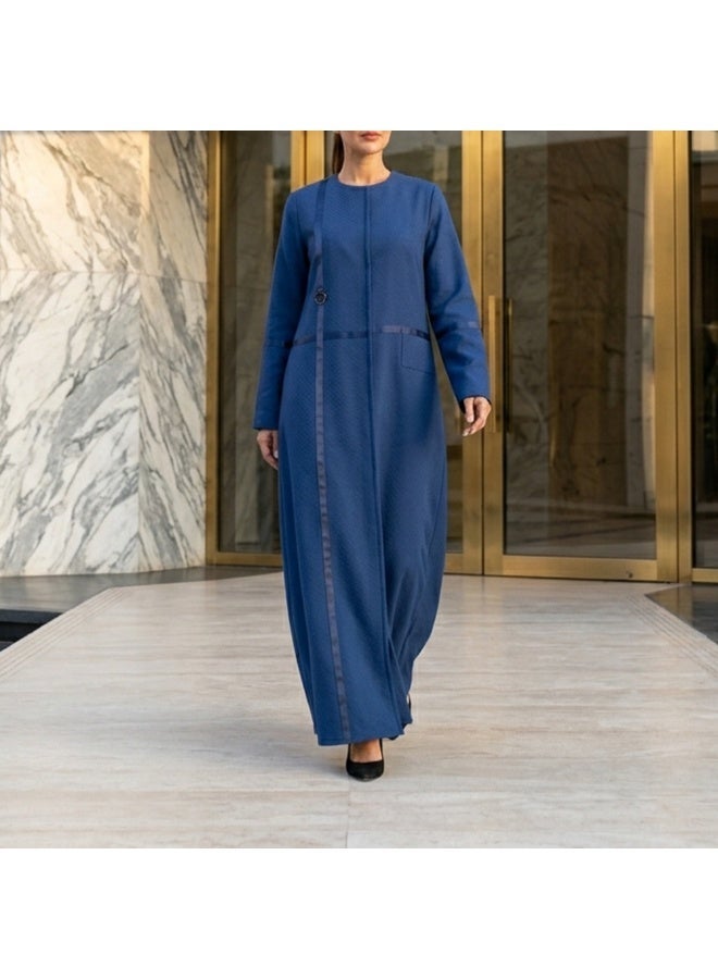 Dakakeen Concept Local Elegant Abaya by Malmas Designer – Premium Quality Traditional Abaya with Refined Details for Daily Social Gatherings - Abaya for Women - Saudi Style Luxury Women's Abaya, Modest & Formal - Image 5