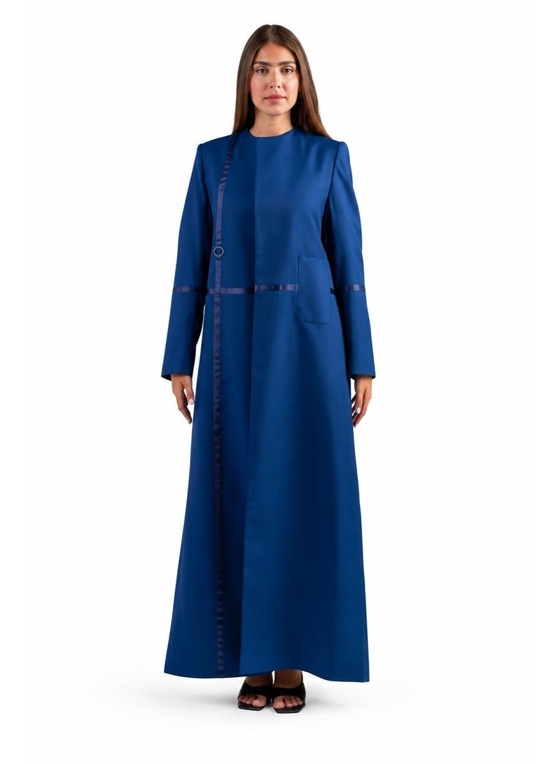 Dakakeen Concept Local Elegant Abaya by Malmas Designer – Premium Quality Traditional Abaya with Refined Details for Daily Social Gatherings - Abaya for Women - Saudi Style Luxury Women's Abaya, Modest & Formal - Image 1