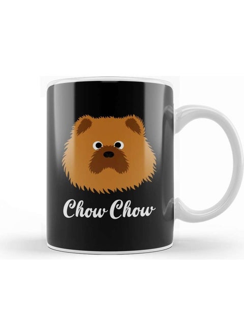 Print Shop Chow Chow Mug Porcelain