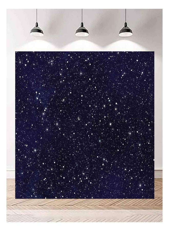 XLL Early 2000s Theme Backdrops Night Sky Star Universe Space Starry Photo Background Galaxy Stars Children Boy or Girl Birthday Party Photography Backdrops Cake Table Banner 7x5ft - Image 2