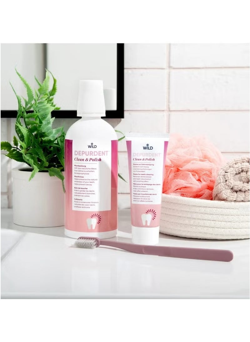 وايلد ديربودينت معجون أسنان تبييض وتلميع - 75 مل | تنظيف عميق وإزالة البقع - Image 2