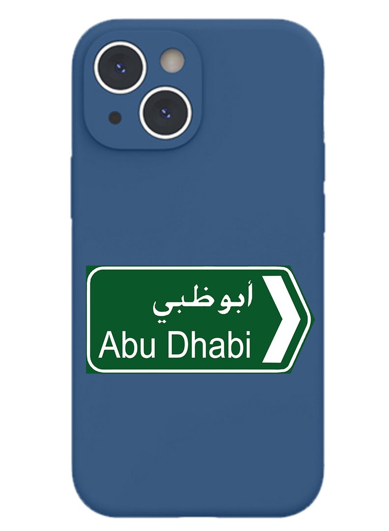 Theodor Protective Slim Fit Case Liquid Silicone Cover with Full Body Protection Anti-Scratch Shockproof Case For iPhone 15 Blue  - aces 2 - Image 1