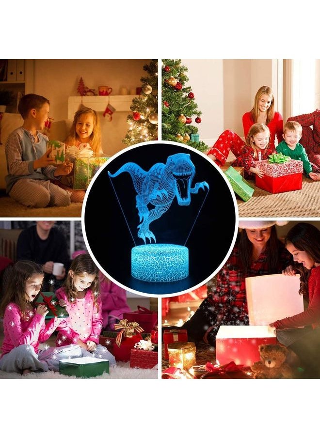 Generic - Dinosaur Themed LED Night Light Multicolour - Image 1