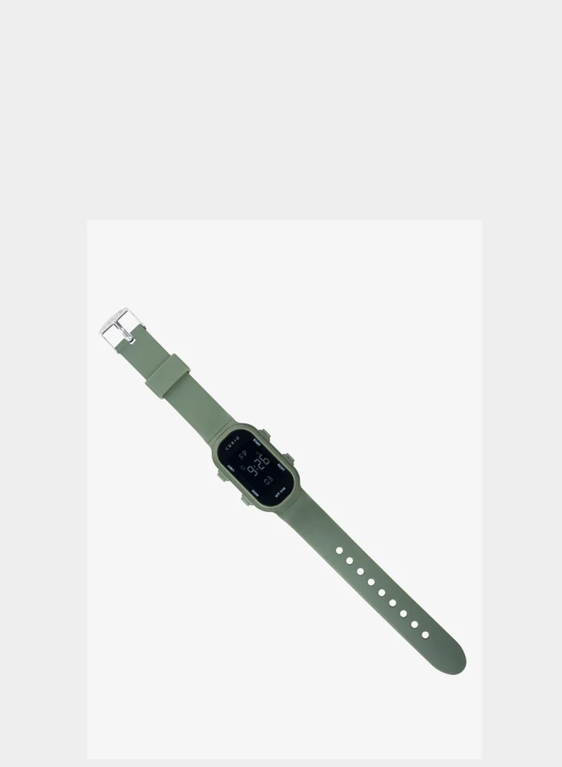 Curio Kids's Plastic Digital Watch CU-24207-4 - 26 mm