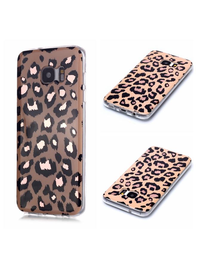 Zaboon Case For Galaxy S7 edge Plating Marble Pattern Soft TPU Protective Case - Image 1