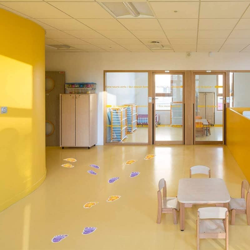 BPA 30 Pairs Kids Floor Stickers with Animal Designs - Image 4