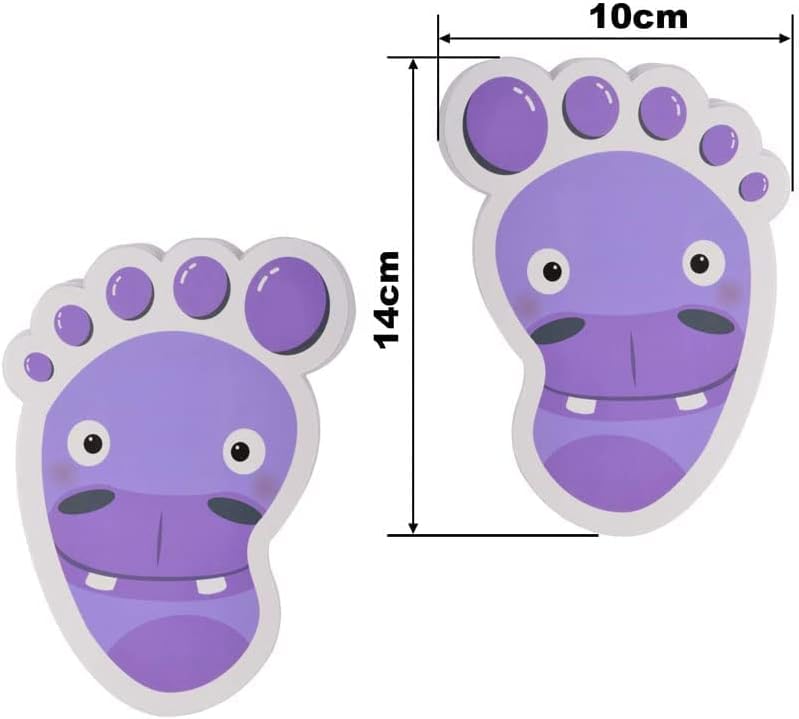 BPA 30 Pairs Kids Floor Stickers with Animal Designs - Image 2