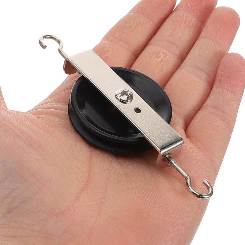 Single Pulley Block with Hook Physics Science Kit for Student Learning Experiments - Image 4