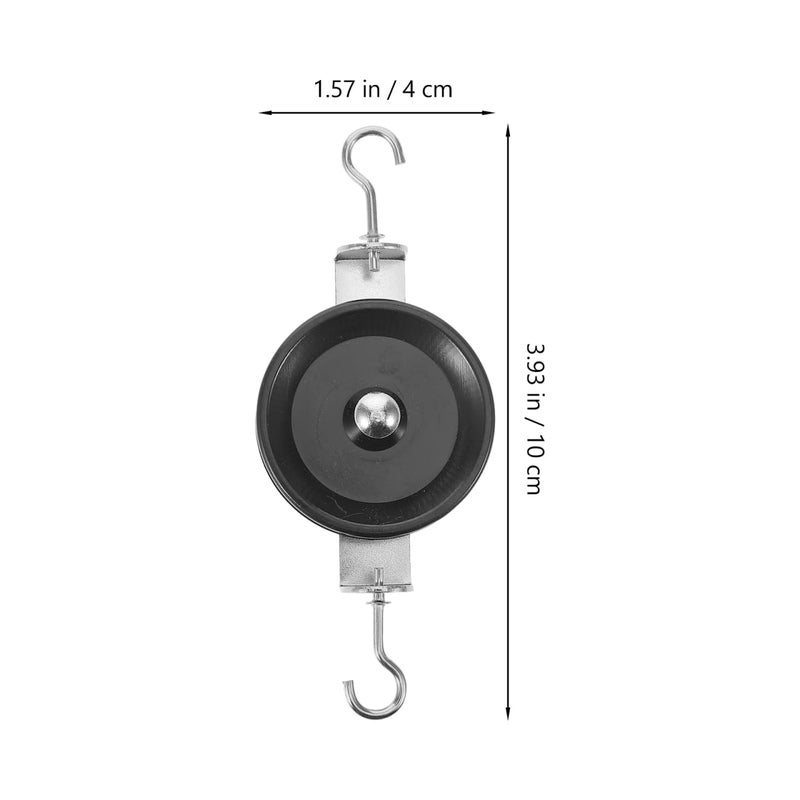 Single Pulley Block with Hook Physics Science Kit for Student Learning Experiments - Image 3