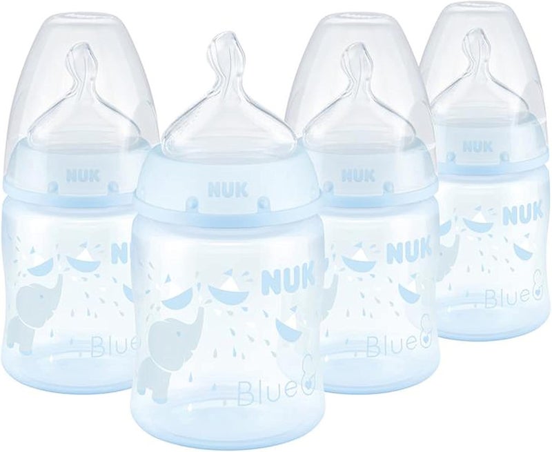 NUK Smooth Flow Anti Colic Baby Bottle 5 oz - 4 Pack - Image 1