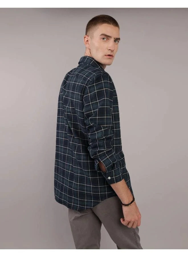 امريكان ايجل AE Plaid Slim Fit Everyday Button-Up Shirt