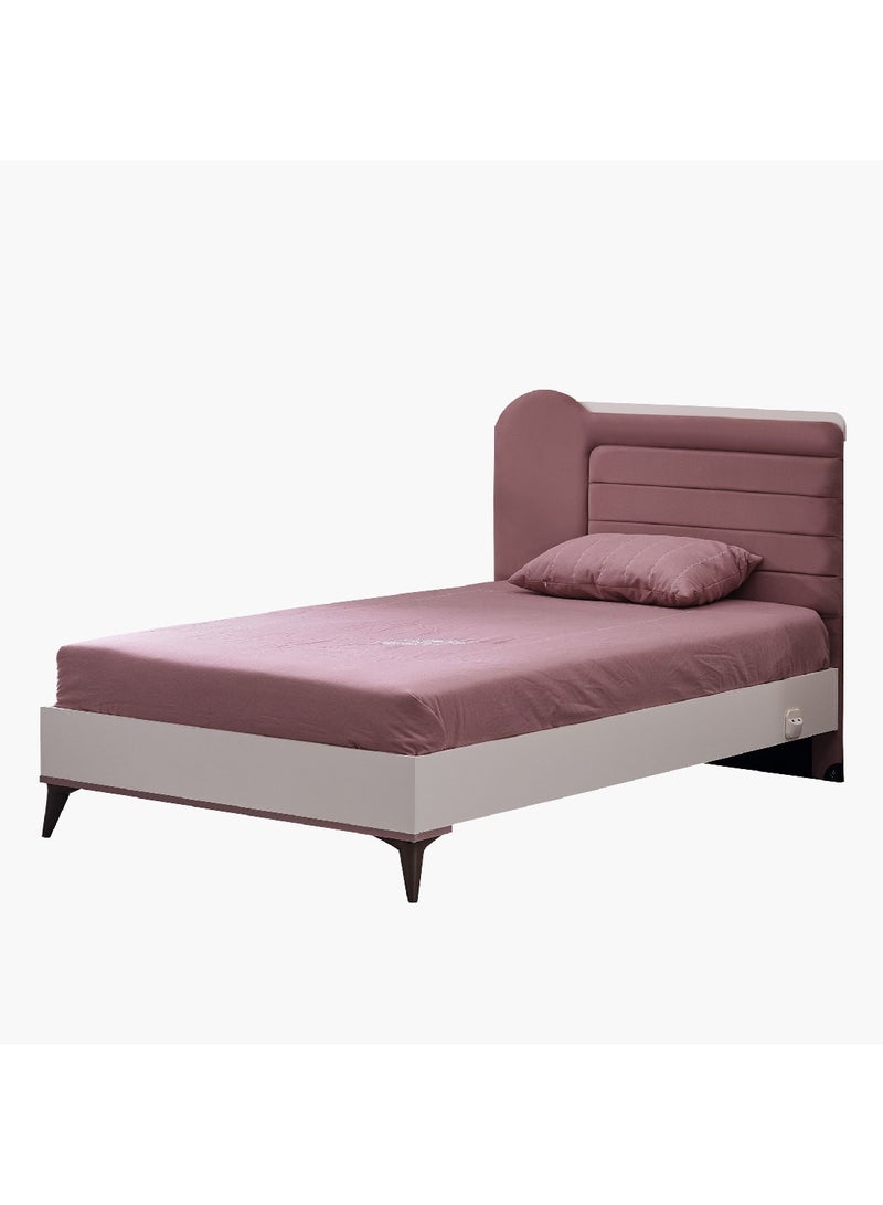 Home Box سرير ذكي مزدوج من مايبيل مع لوح رأس مبطن 208.6 × 112.6 × 128 سم  - Image 3