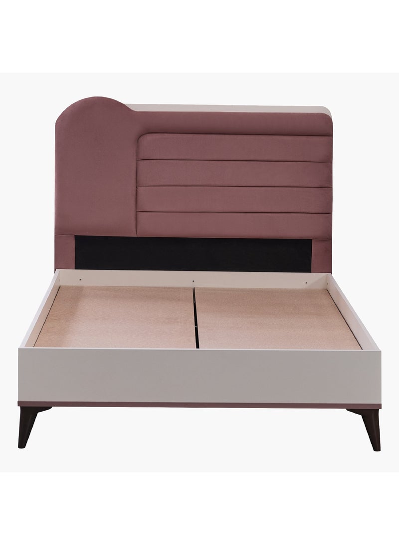 Home Box سرير ذكي مزدوج من مايبيل مع لوح رأس مبطن 208.6 × 112.6 × 128 سم  - Image 5