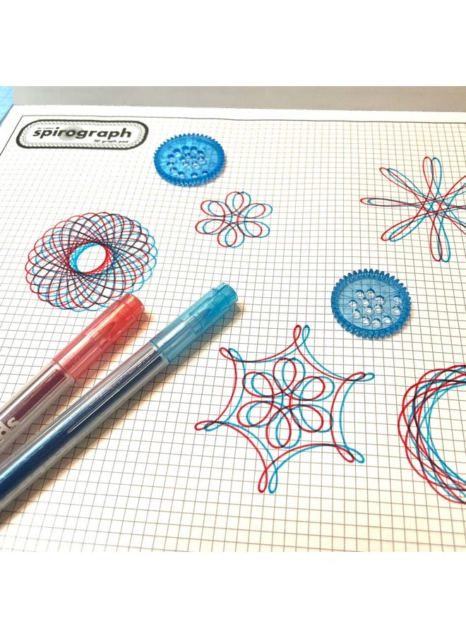 Spirograph Spirograph 3D - The Classic Way to Make Amazing 3D Designs - See Your Designs Pop Off The Page! - Ages 8+  - Image 5