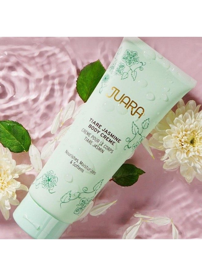 Juara Tiare Jasmine Body Creme | Moisturizing Lotion | Dry Skin Hydration | Skin Hands And Feet Cream | Soothing Skincare Balm | Cruelty Free Paraben Sulfate Free Vegetarian | 8 Oz - Image 3