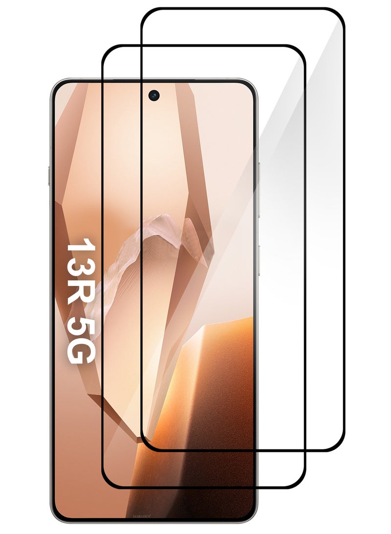 CATANES 2Packs Screen Protector for Oneplus 13R 5G, Tempered Glass, Full Glue, 9H Hardness, HD Clarity and No Bubble - Image 1