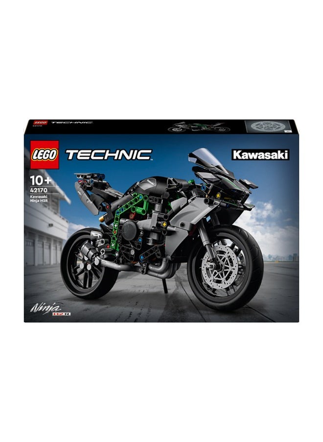 LEGO 42170 Technic Kawasaki Ninja H2R Motorcycle Toy, Vehicle Gift For Kids, Collectible Building Set For Boys And Girls Aged 10 And Over, Scale Model Kit For Independent Play (643 Pieces)  - Image 2