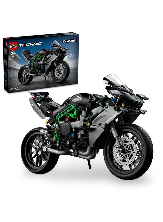 LEGO Technic Kawasaki Ninja H2R Motorcycle 42170 643Pcs