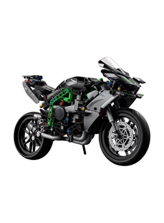 Technic Kawasaki Ninja H2R Motorcycle Toy Vehicle 42170 (Age 10+, 643 Pieces) - view 4