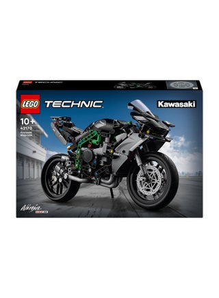Technic Kawasaki Ninja H2R Motorcycle Toy Vehicle 42170 (Age 10+, 643 Pieces) - view 2