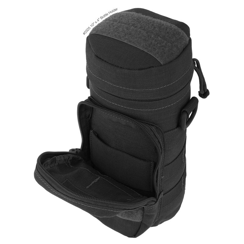 Maxpedition Bottle Holder, Black , 10 -Inch x 4 -Inch - Image 3