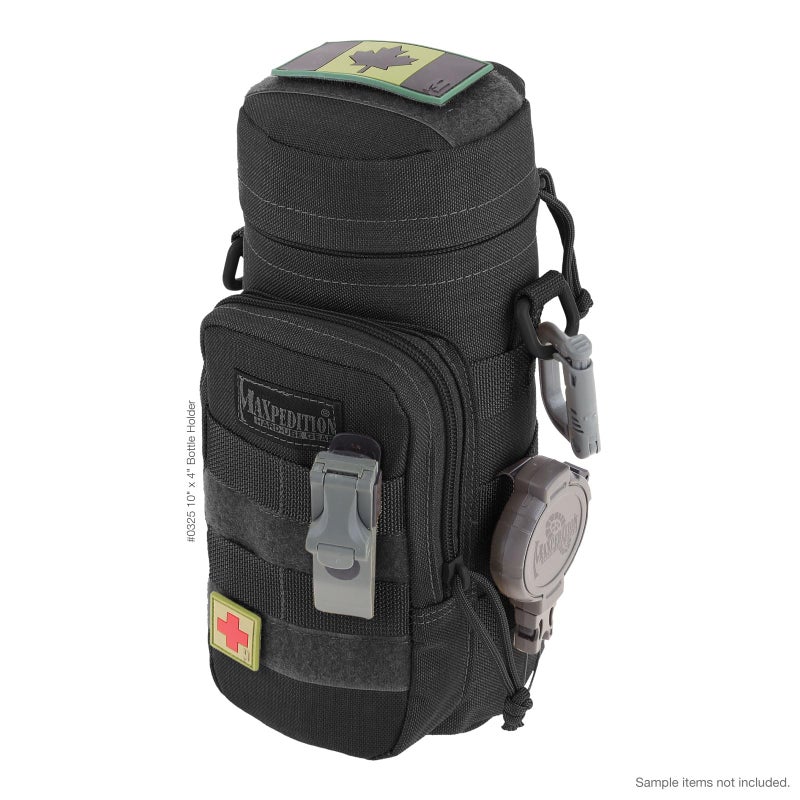 Maxpedition Bottle Holder, Black , 10 -Inch x 4 -Inch - Image 5