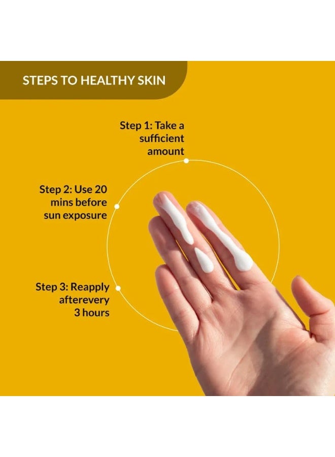 FIXDERMA كريم واقي شمس ظل SPF 50+ PA+++ | للبشرة الجافة | واقي SPF 50 | للجسم والوجه | حماية من UVA و UVB | واقي شمس للنساء والرجال (75 جرام) - عبوة من 2 - Image 2