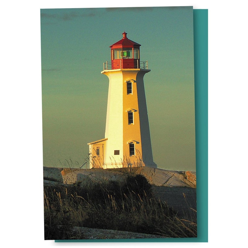 Tree-Free Greetings EcoNotes 12 Count Lighthouse Point All Occasion Notecard Set with Envelopes, 4 x 6 Inches (FS56931) - Image 1