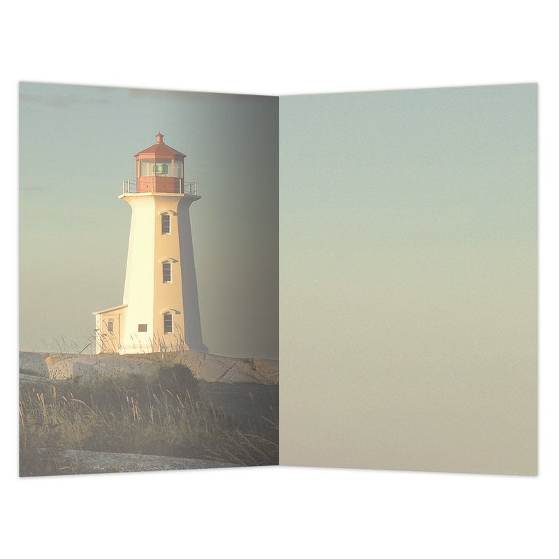 Tree-Free Greetings EcoNotes 12 Count Lighthouse Point All Occasion Notecard Set with Envelopes, 4 x 6 Inches (FS56931) - Image 2