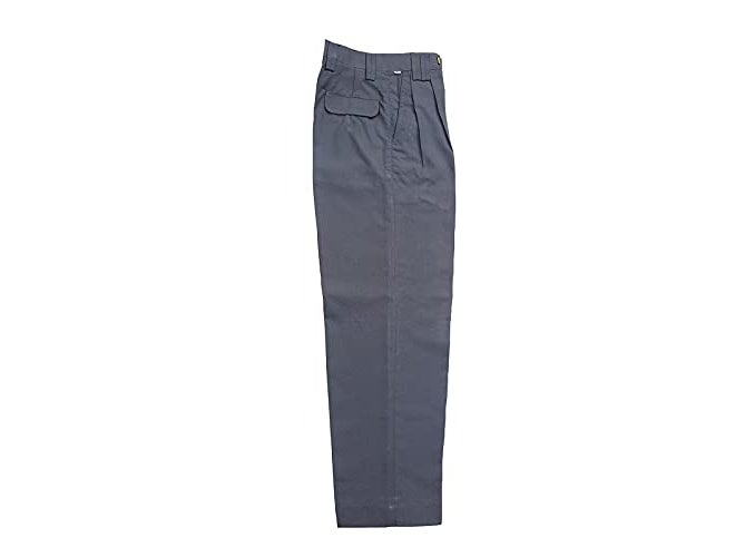 PROLIFE KENDRIYA VIDHYALAYA Uniform Pant for Class 5 to 12 (Summer Uniform) - Grey for Boys - Front Pleated and Full Belt - Image 1