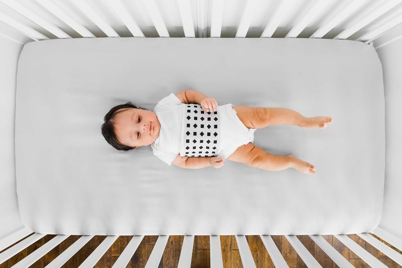 Nanit Breathing Wear Band â€“ Works with Nanit Pro Baby Monitor to Track Breathing Motion Sensor-Free, Like Your Hand On Their Heart from Anywhere, 100% Cotton, Size Large, 3-24 Months, Pebble Grey - Image 3