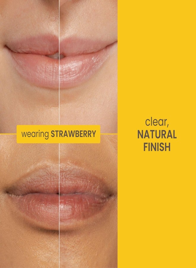 Burt's Bees Burt’s Bees Lip Milk, Daily Lip Moisturizer, Sweet Strawberry, Vitamin Enriched Moisturizing Lip Balm with Almond Milk and Jojoba Oil, Hydrating for Softer Lips, 1 Tube, 0.34 Fl Oz - Image 4