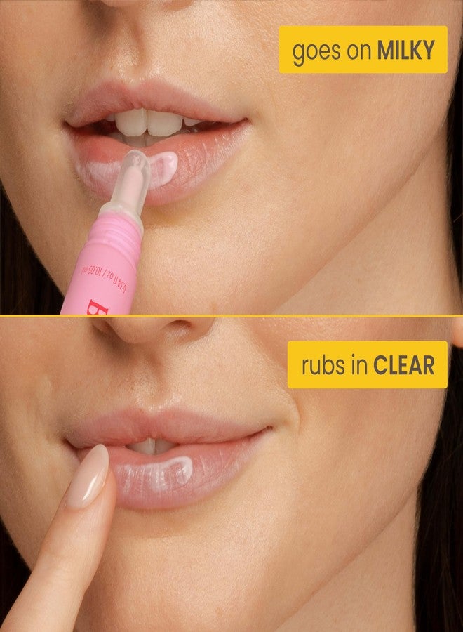 Burt's Bees Burt’s Bees Lip Milk, Daily Lip Moisturizer, Sweet Strawberry, Vitamin Enriched Moisturizing Lip Balm with Almond Milk and Jojoba Oil, Hydrating for Softer Lips, 1 Tube, 0.34 Fl Oz - Image 3