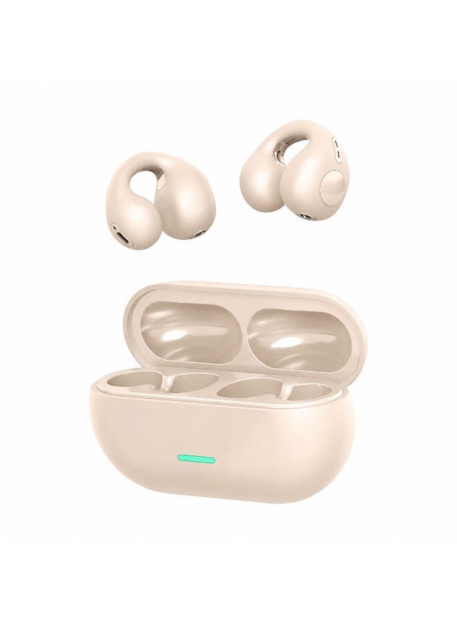 NOVA TECH T75 Open Ear Wireless Earbuds Bluetooth 5.3 – Sports Waterproof Earphones with HD Stereo Sound - Image 1
