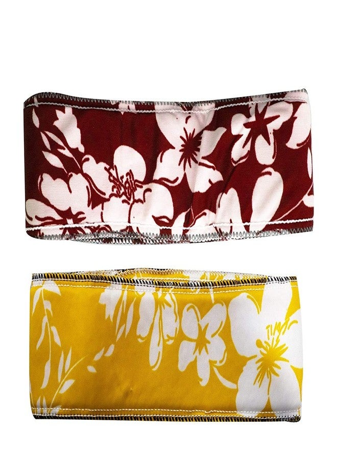 بوكسو أربطة وجه ناعمة من بوكسو للرأس، إكسسوارات تجميل للفتيات والسيدات، طقم مكون من قطعتين (عبوة واحدة متعددة الألوان) - Image 4