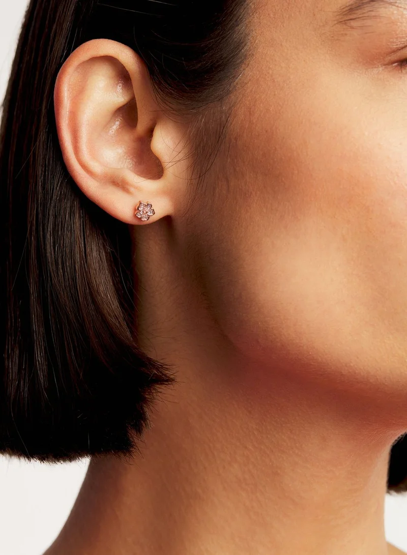 Ted Baker Lenana Magnolia Lillifora Enamel Stud Earrings