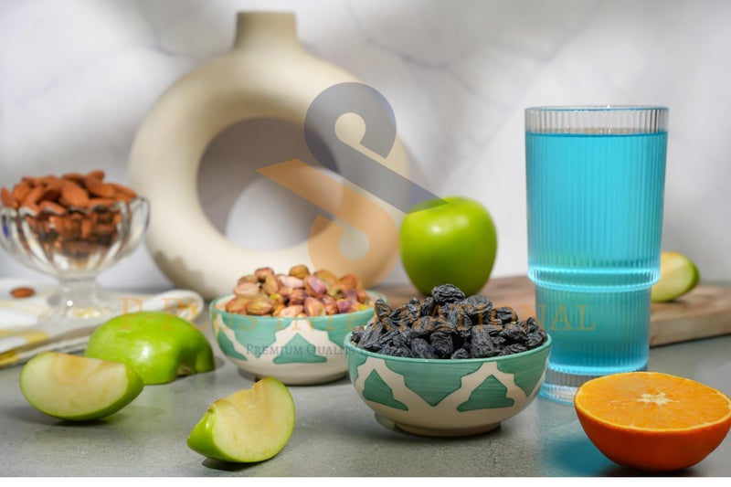 P-PLUS INTERNATIONAL Ceramic Serving Bowls | Microwave & Dishwasher Safe | for Cereal, Soup, Oatmeal, Ice Cream, Salad, Pasta | Hand Painted Dinnerware Gift Set | 125 ML 9 CM (Green, Set of 6) - Image 3