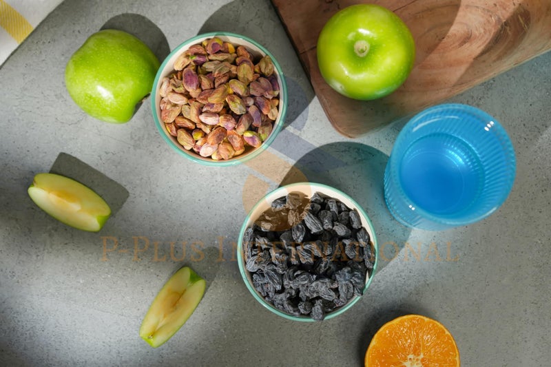 P-PLUS INTERNATIONAL Ceramic Serving Bowls | Microwave & Dishwasher Safe | for Cereal, Soup, Oatmeal, Ice Cream, Salad, Pasta | Hand Painted Dinnerware Gift Set | 125 ML 9 CM (Green, Set of 6) - Image 4