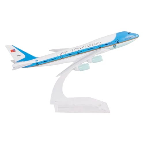 ARTVARKO Aeroplane United States Of America Scale Model Vc-25 Boeing 747 Miniature Alloy Metal Aircraft Aeroplane Model 16 Cm, Multicolour - Image 5