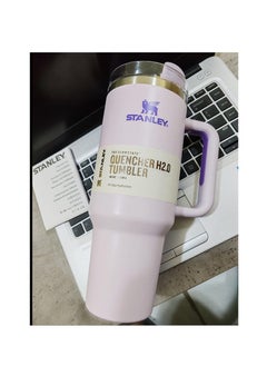 STANLEY The Quencher H2.0 FlowState Tumbler (Soft Matte) | 40 OZ Orchid