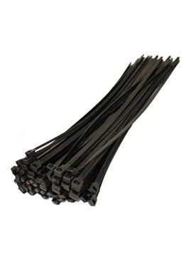 KROXX KROXX Premium 4 Inch 100MM x 26 MM Width Self Locking Ultra Strong 20 KG of holding capacity Wire Zip Ties Heavy Duty Nylon Fastener Organizer Cable Ties black 1000100 mm  - Image 4