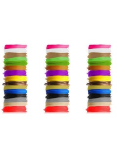 Generic 3D pen roll   10m polymer filament for printing, 15 colors for refilling, high precision diameter filament, each color 10 feet, total 240 feet mica 3d  - Image 5