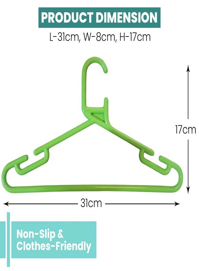 جو هوكد علاقات ملابس الأطفال من جو هوكد، ذات سطح أملس وأخاديد مانعة للانزلاق، عبوة من 15 قطعة | منظم تخزين ملابس الأطفال | علاقة ملابس بلاستيكية متينة لملابس الأطفال الرضع والصغار (متعددة الألوان) - Image 5