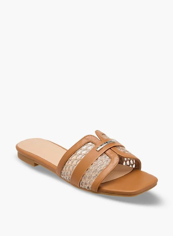 فلورا بيلا من شو إكسبرس Flora Bella Women Mesh Detail Sandals